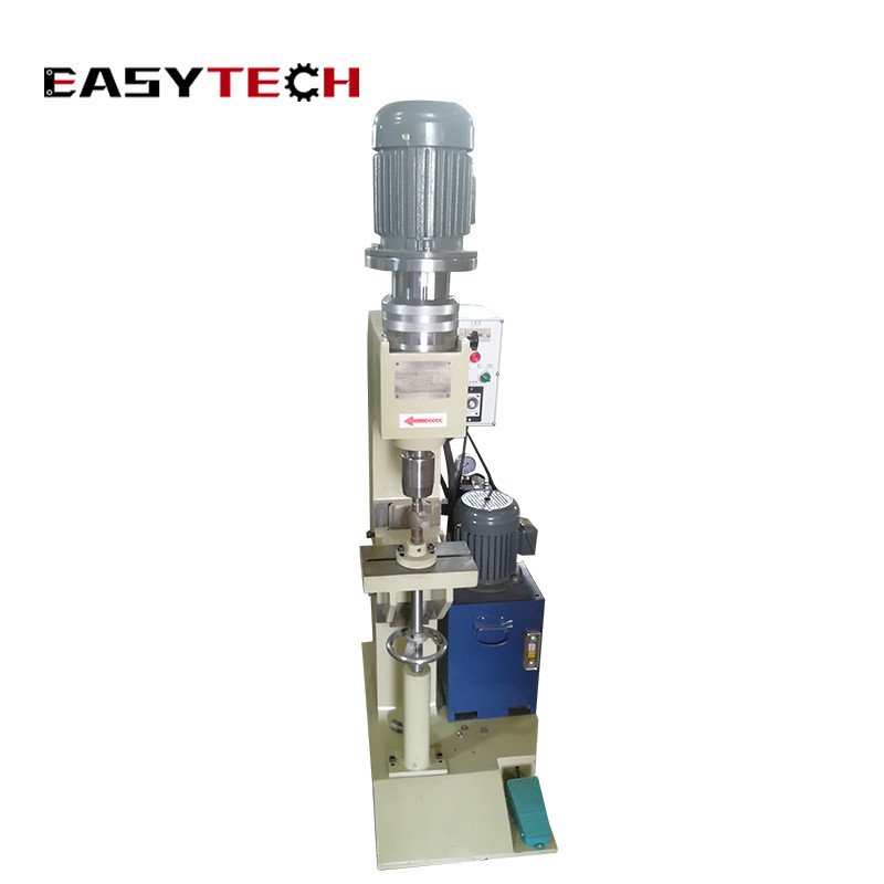 Hydraulic spin riveting automatic pneumatic riveting machine for door hinge making and shaft metal parts