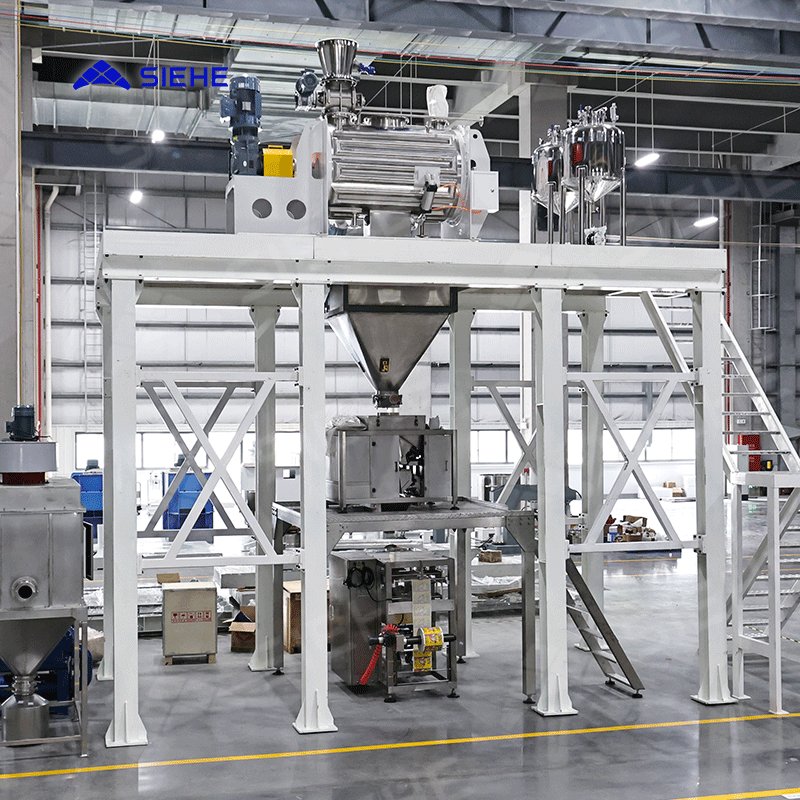 Customized Powder Soap Making Machine Laundry Detergent Powder Production Line