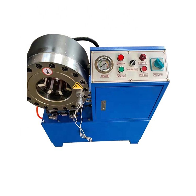 6-51mm Fully Automatic Hydraulic Hose Crimping Machine Crimper Machine With 10 Sets Free Dies