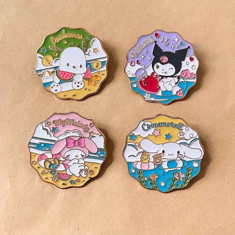 Factory New Design Iron Brass Zinc Alloy Shape Pattern Logo 2D 3D Button Badge Making Machine Cloth Anime Pins