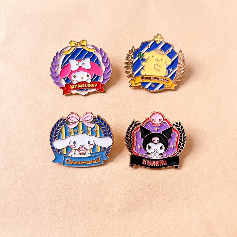 Factory New Design Iron Brass Zinc Alloy Shape Pattern Logo 2D 3D Button Badge Making Machine Cloth Anime Pins