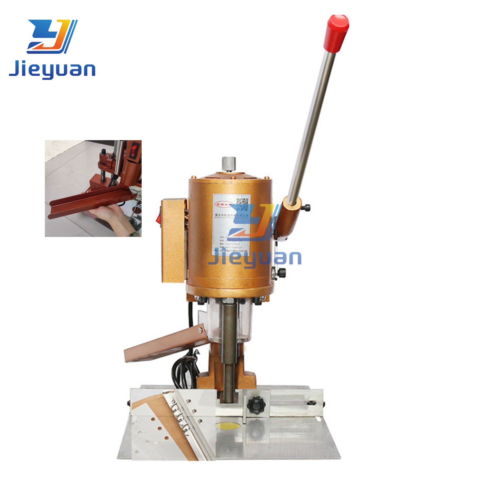 Eyelets Making Machine Button Attaching Fastener Equipment Eyelet Machines Leather Punching Press Machine