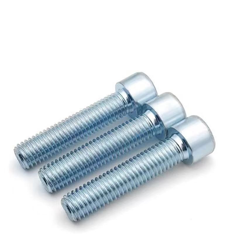 Allen Titanium Hexagonal Socket Bolts M3/M4 Steel Bolts with Full & Half Teeth for Motorcycles-Gr5 DIN Standard