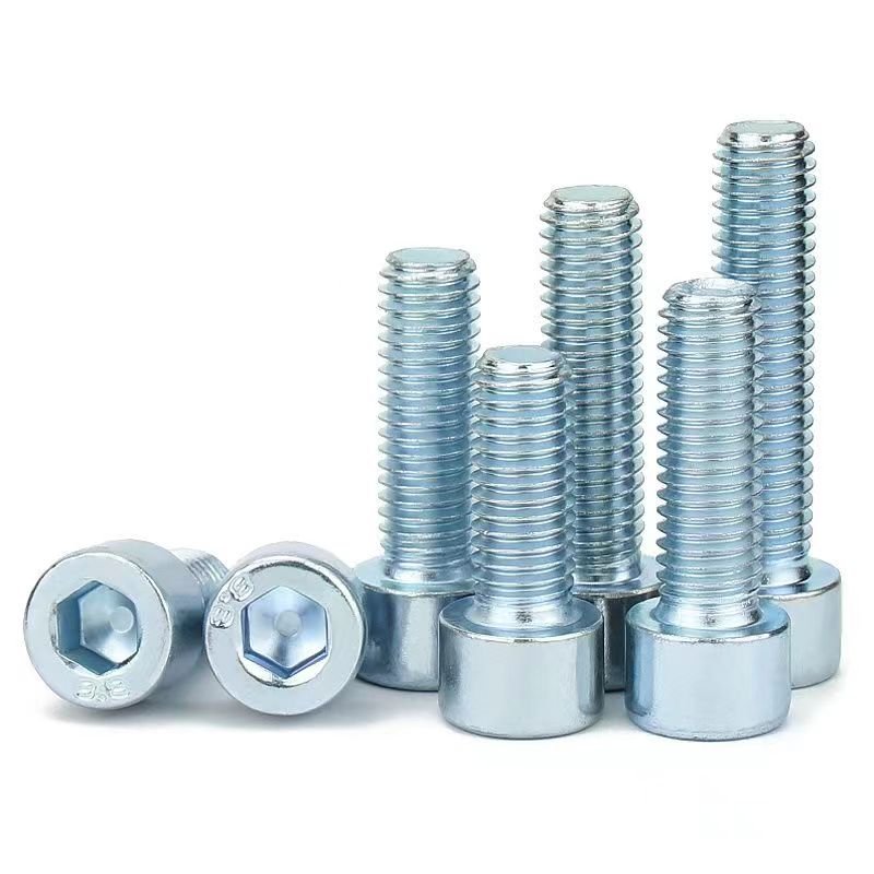 Allen Titanium Hexagonal Socket Bolts M3/M4 Steel Bolts with Full & Half Teeth for Motorcycles-Gr5 DIN Standard