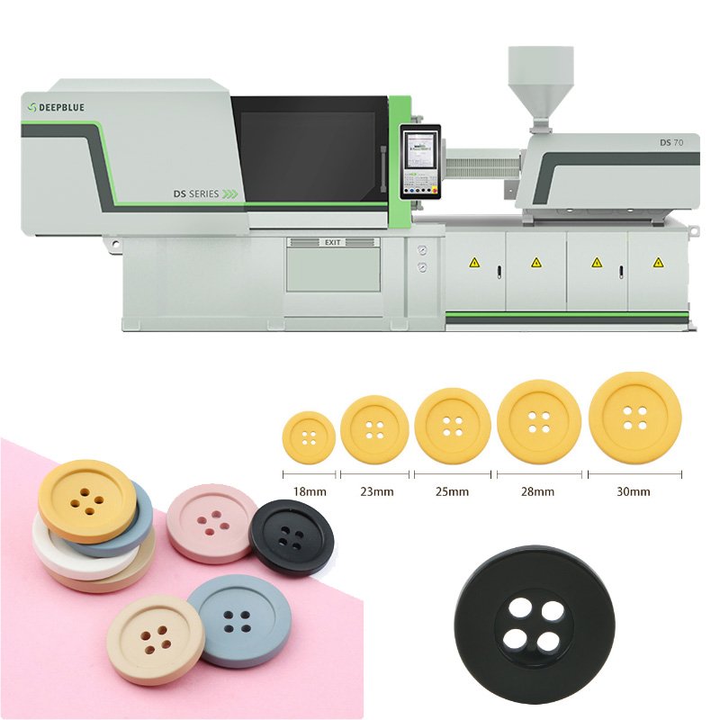 60-260 ton Shirt Button Maker Making Machine Price Injection Molding Machine Low Price Small Products small machine