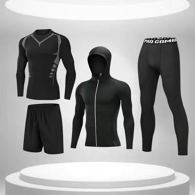 High Quality Men Quick Dry T Shirt Sports Wear Track Suit Sportswear ensembles pour hommes Sweatsuit Jogging Tracksuits Set