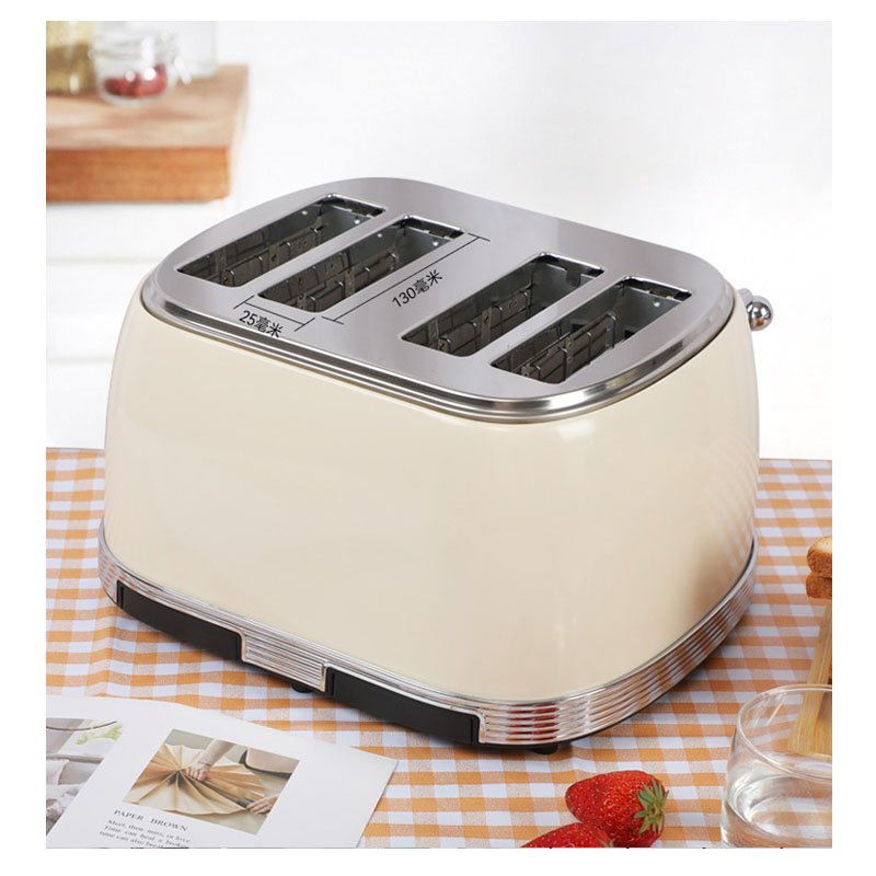 4 Slice toaster machine automatic bread making machine