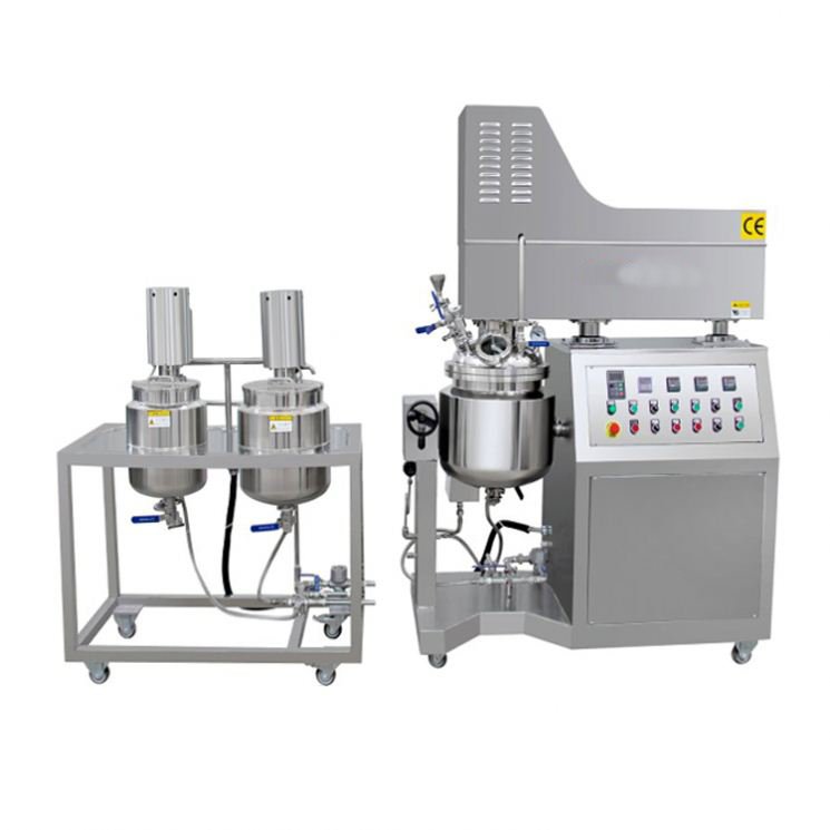 50L Cosmetic Cream Mixer Vacuum Emulsifying Mixer Lotion Making Machine