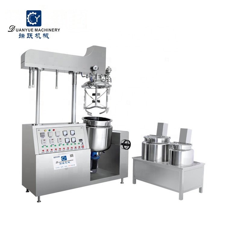 50L Cosmetic Cream Mixer Vacuum Emulsifying Mixer Lotion Making Machine
