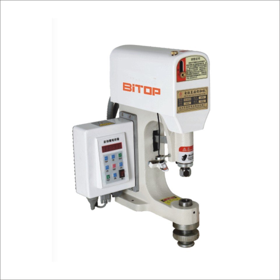 Servo Snap Button Machine making machine with direct drive servo motor and oil free Button Machine