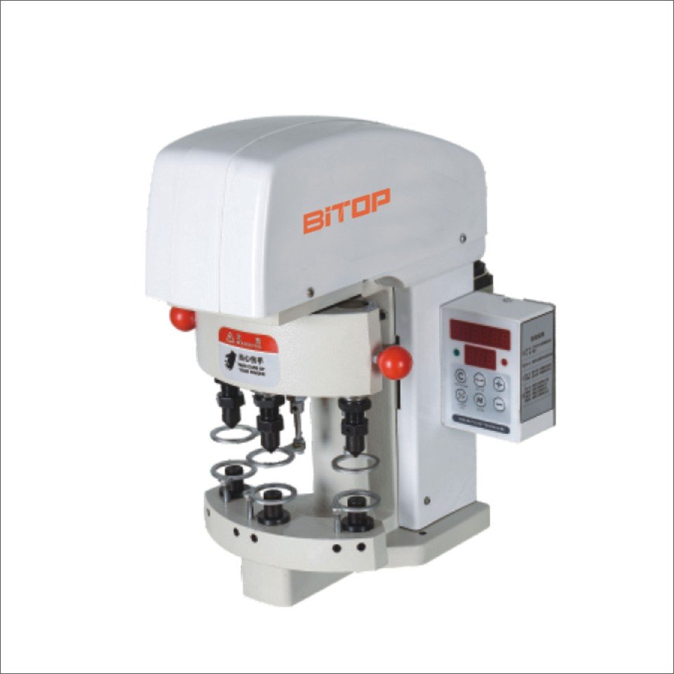 Servo Snap Button Machine making machine with direct drive servo motor and oil free Button Machine