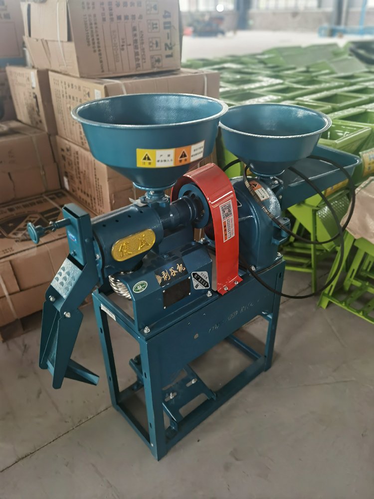 High Quality portable rice and corn miller machine comercial Auto Durable and New Condition for Farm Industries