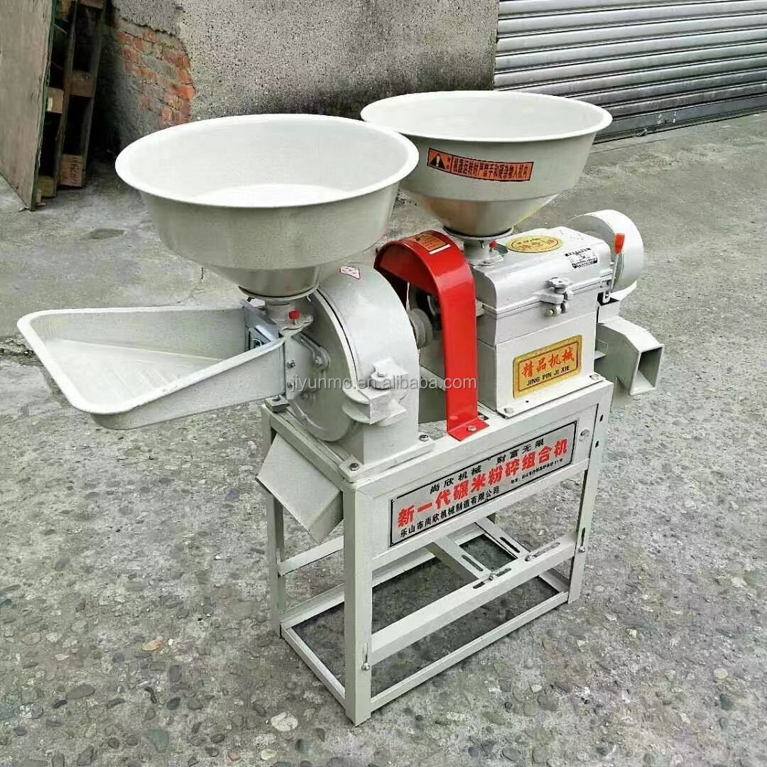 High Quality portable rice and corn miller machine comercial Auto Durable and New Condition for Farm Industries