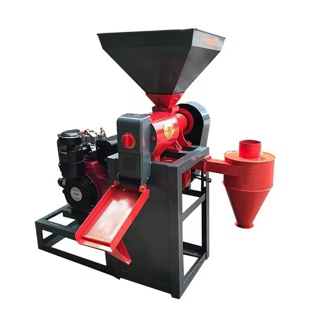 Hot sale factory price diesel engine type 6N70 rice mill machine