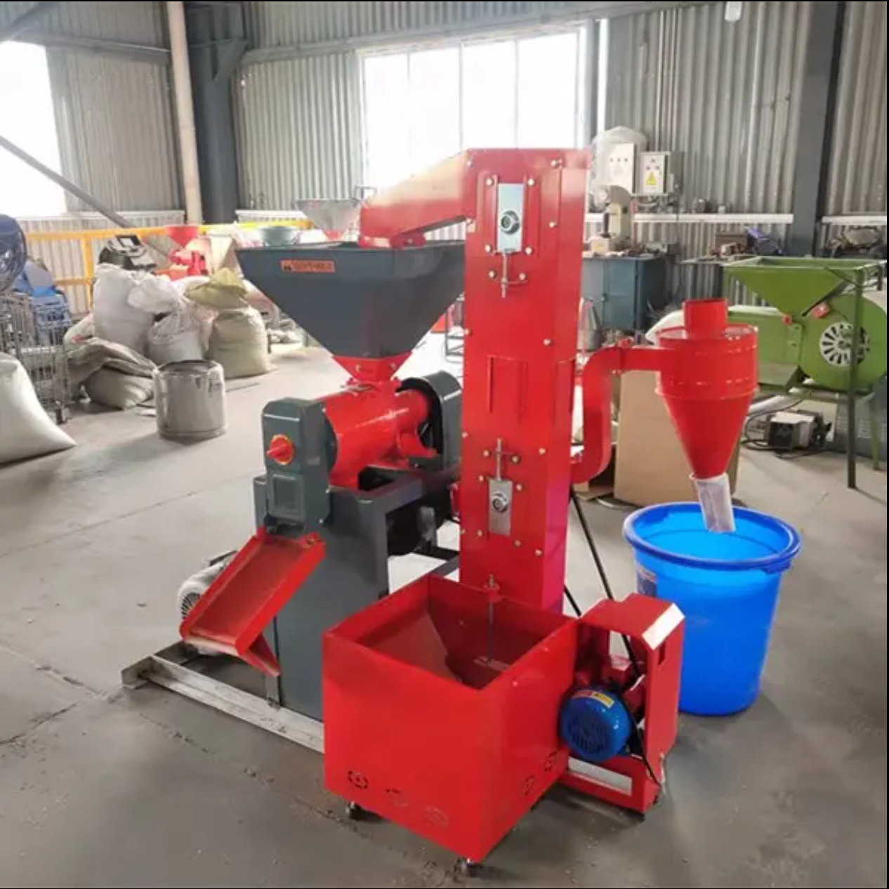 Domestic 6N-70 Rice milling machine