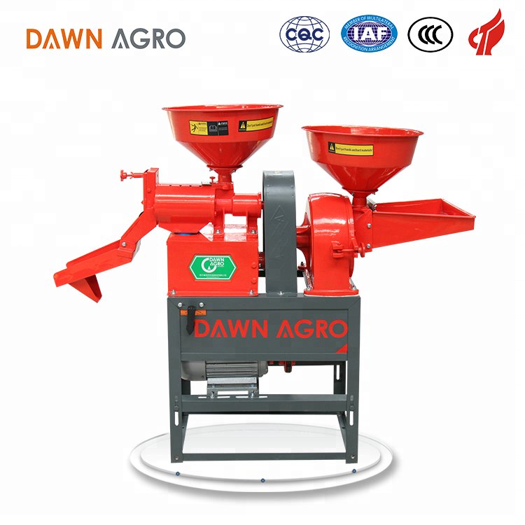 DAWN AGRO Home Use Combined Rice Mill Machine Satake Rice Miller Milling Paddy Rice Dehusk Plant Manufacturer