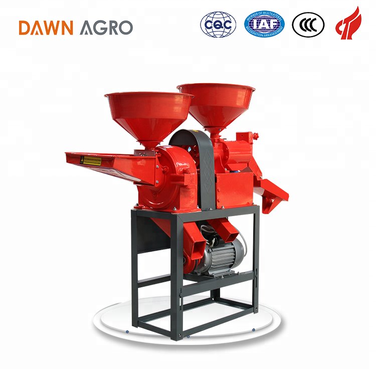 DAWN AGRO Home Use Combined Rice Mill Machine Satake Rice Miller Milling Paddy Rice Dehusk Plant Manufacturer