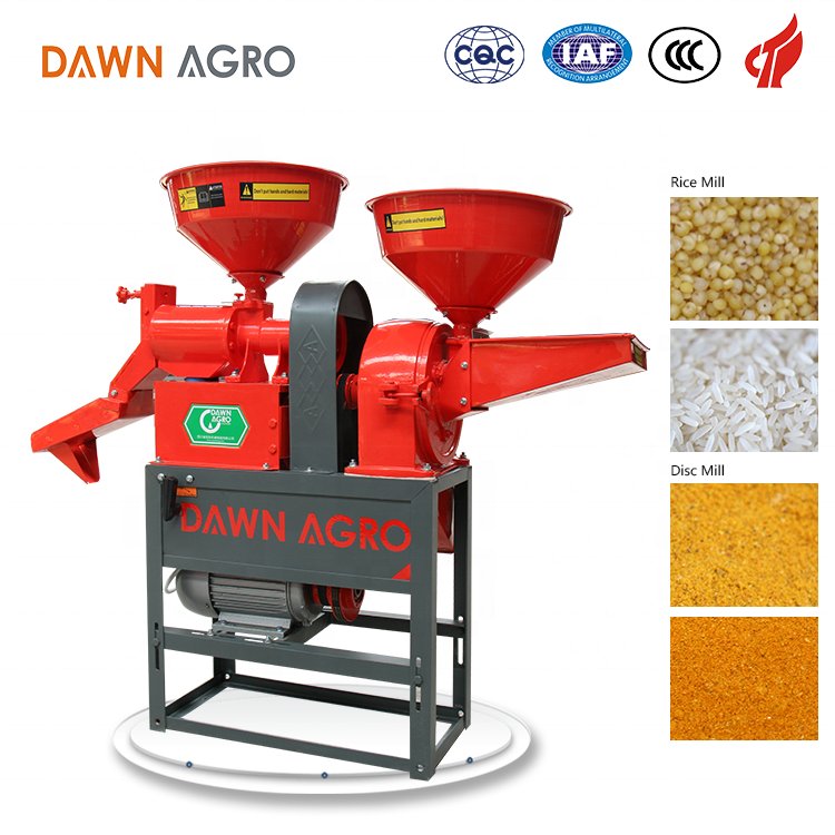 DAWN AGRO Home Use Combined Rice Mill Machine Satake Rice Miller Milling Paddy Rice Dehusk Plant Manufacturer