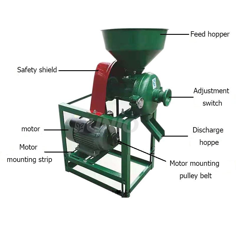 Household commercial wet dry pulverizer superfine bean curd beating machine Electric small rice pulp grinder