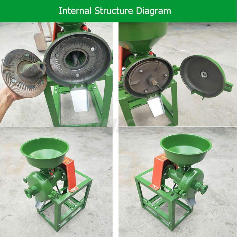 Household commercial wet dry pulverizer superfine bean curd beating machine Electric small rice pulp grinder