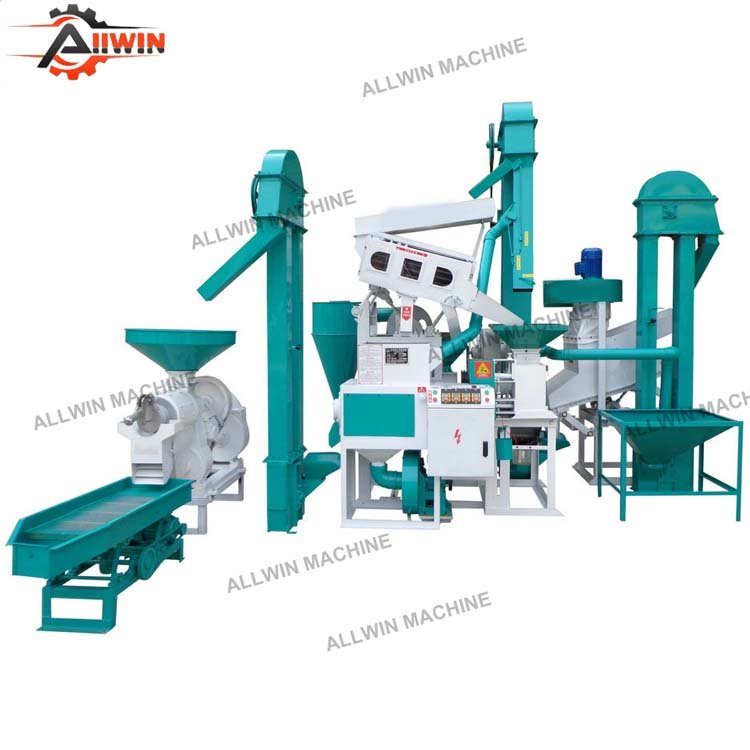 Commercial rice mill production line complete set of combination rice miller / hot sales in South Africa and Southeast Asia