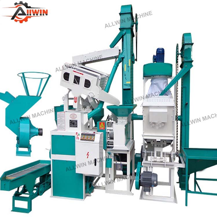 Commercial rice mill production line complete set of combination rice miller / hot sales in South Africa and Southeast Asia