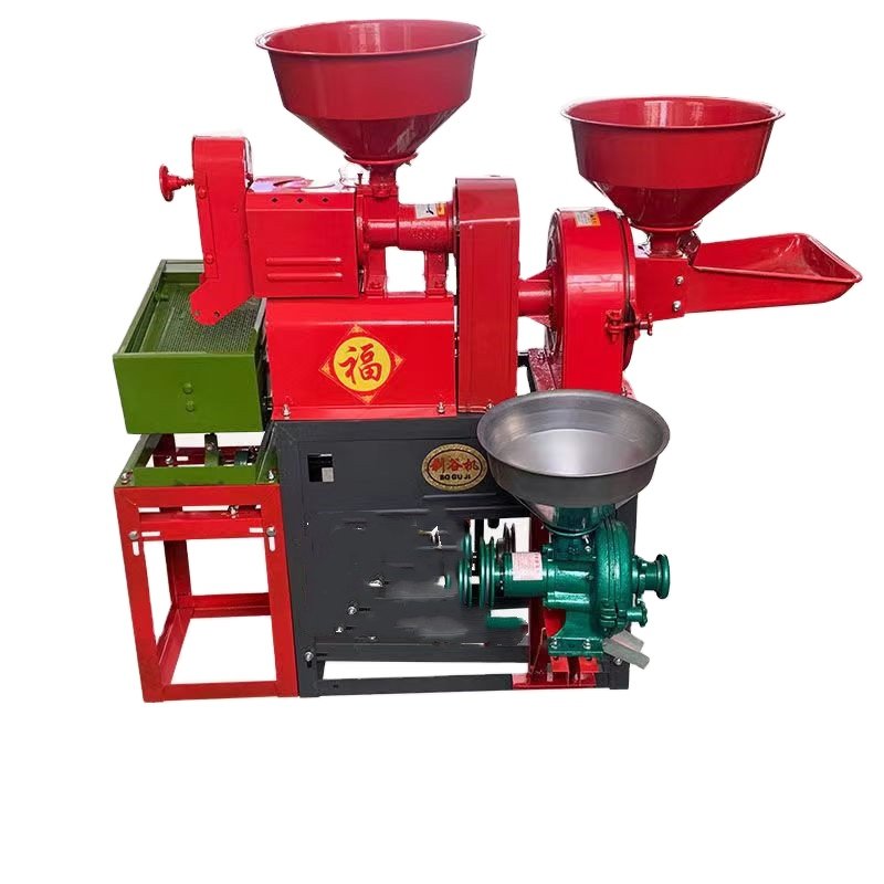 Rice milling machine small household commercial intelligent new rice milling and crushing combination paddy to sand rice machine