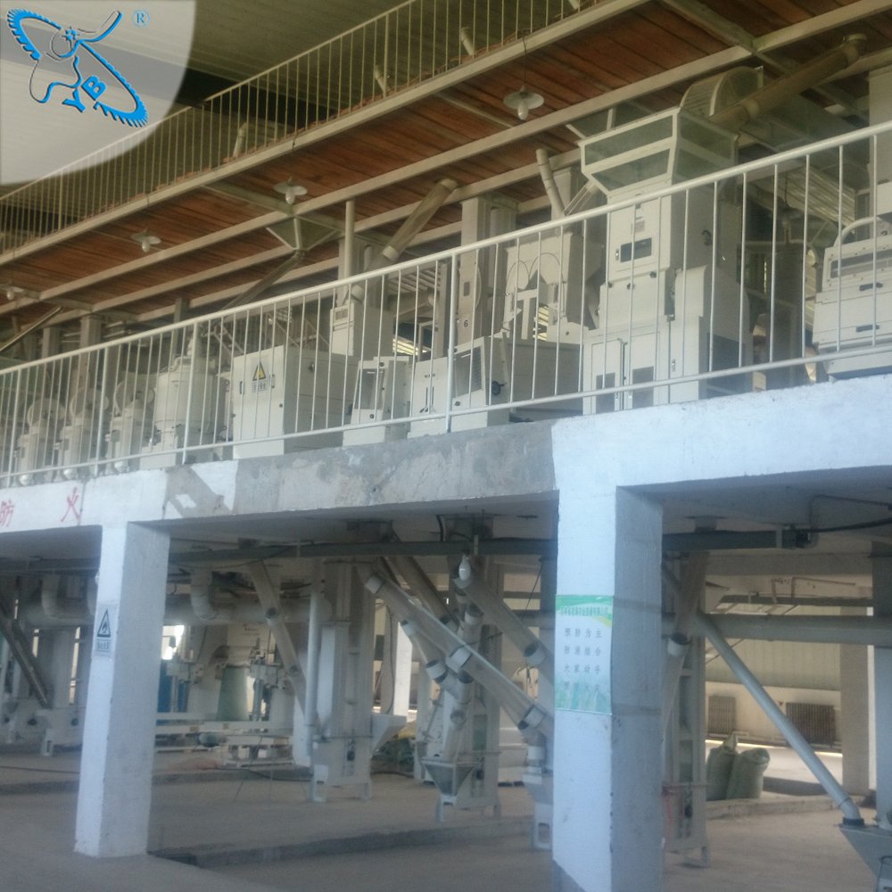 Fully Automatic 10Ton -500 Ton Per Day Rice Mill Plant In Africa