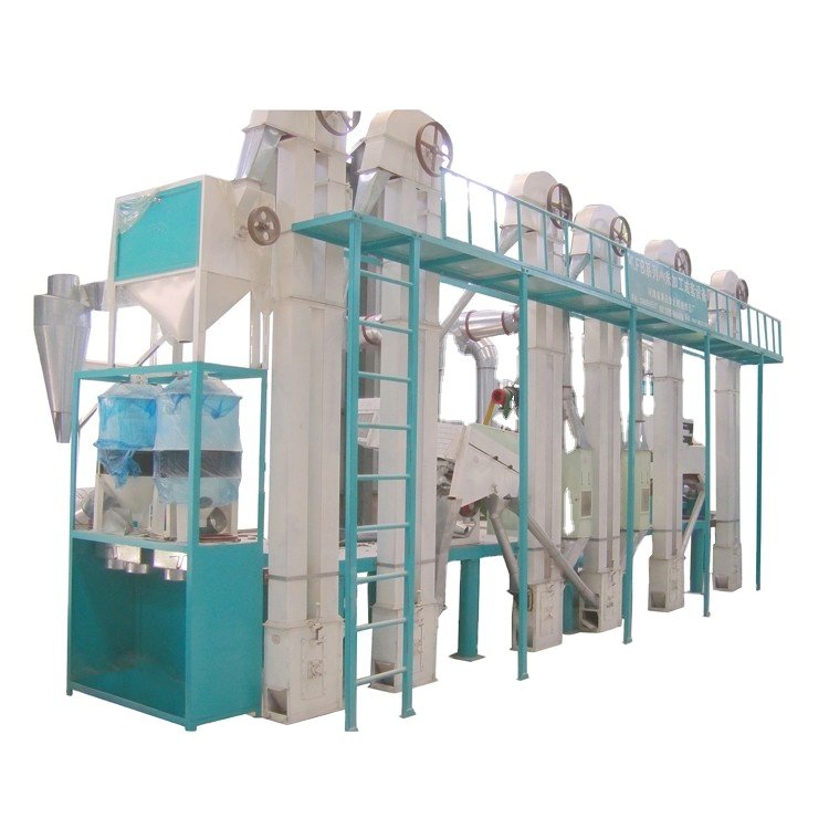 Rice Mill Machinery Paddy Automatic Rice whitener Machines / Combine Rice Milling Machine/ Rice Miller