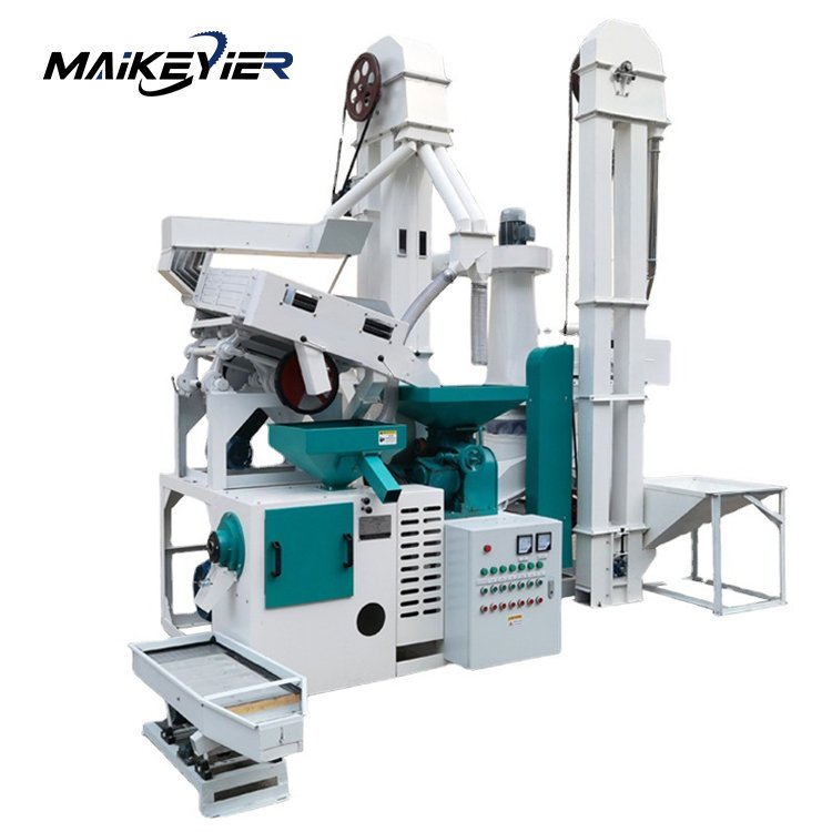 Rice Milling Machine Industrial Miller 30Ton 50Ton Milling Machine Automatic Rice Machinery Equipment Milling Rice