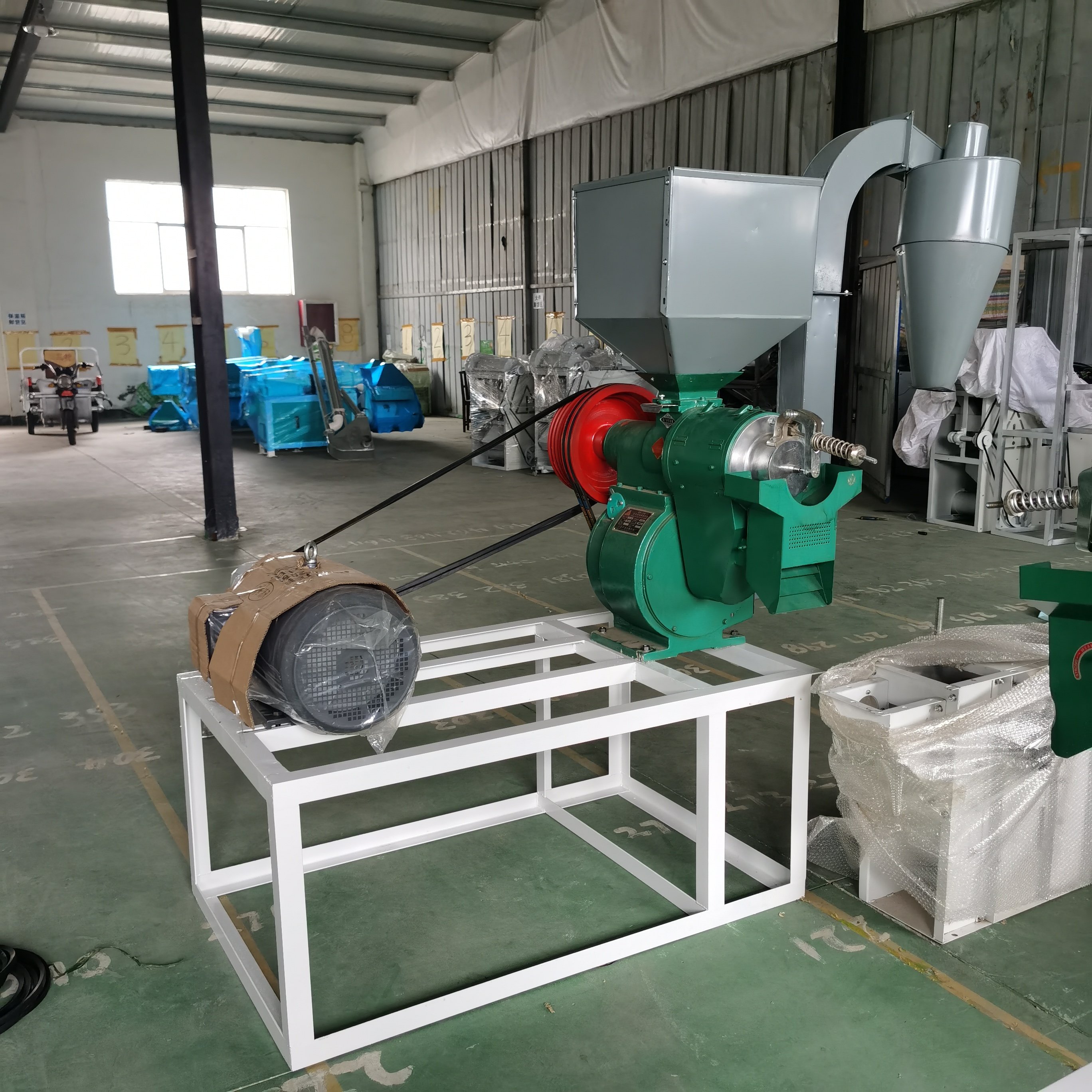 Automatic mini small rice mill for sale price rice huller miller rice mill bucket elevator destoner for paddy millet and corn