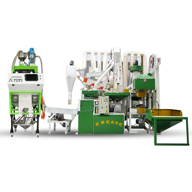 Wesort Rice Color Sorter Small Mini Rice Milling Machine Plant Portable Complete Set Combined Spare Parts Price Of Rice Mill