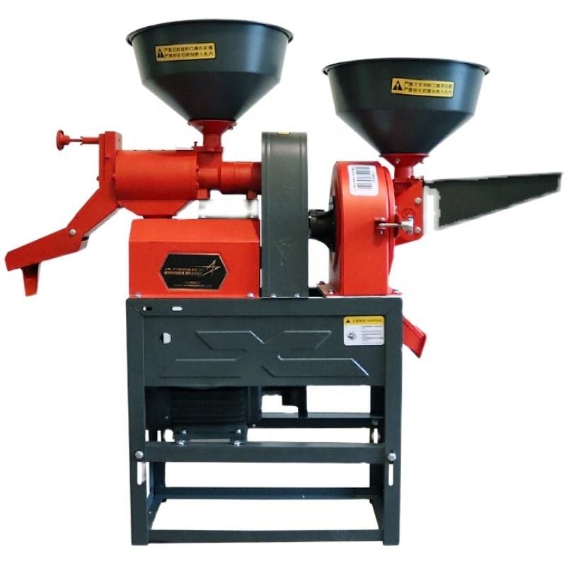 Automatic Multi-Function Wheat Corn Maize Sorghum Soyabeans Rice Milling Machine Wheat Flour Miller Feed Crusher All In One