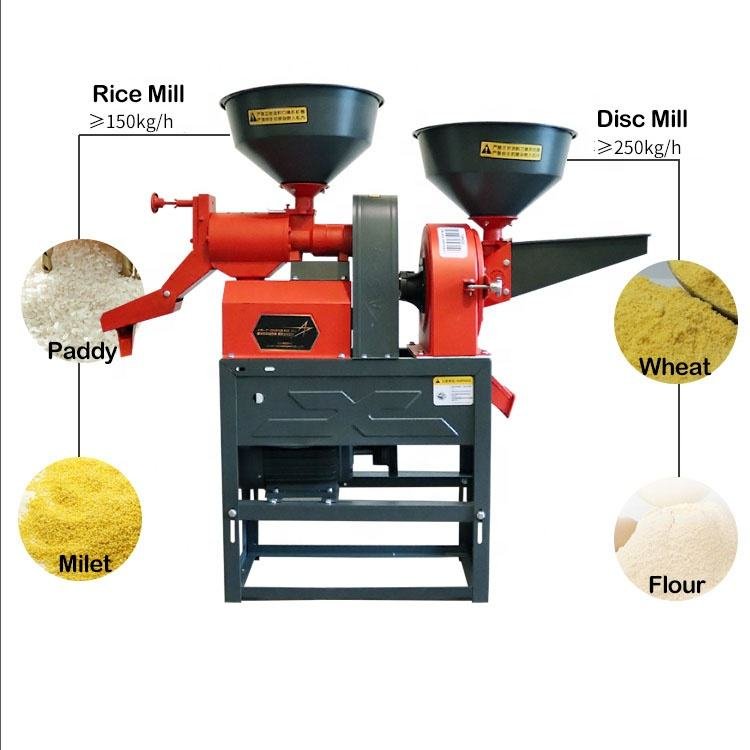 Automatic Multi-Function Wheat Corn Maize Sorghum Soyabeans Rice Milling Machine Wheat Flour Miller Feed Crusher All In One