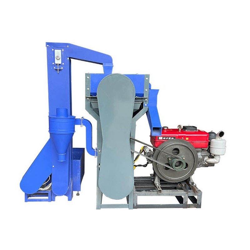 High Quality Automatic Rice Huller Machine High Capacity Combine Rice Milling Machine With Diesel Engine