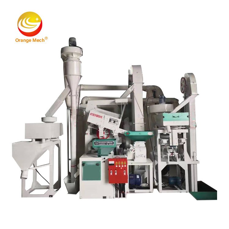 1 ton auto combined brown rice miller milling machine