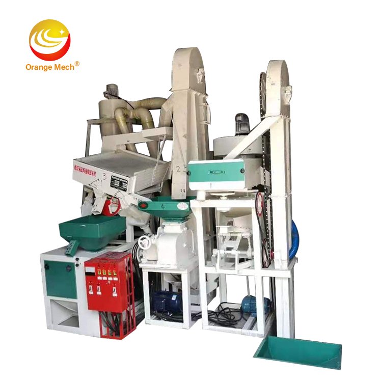 1 ton auto combined brown rice miller milling machine