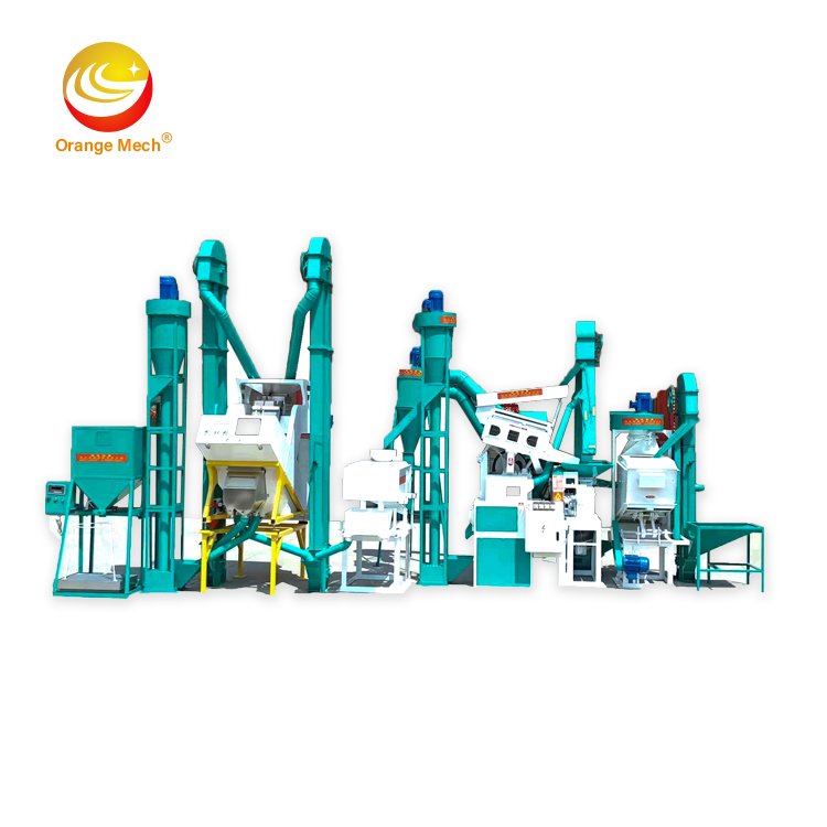 1 ton auto combined brown rice miller milling machine