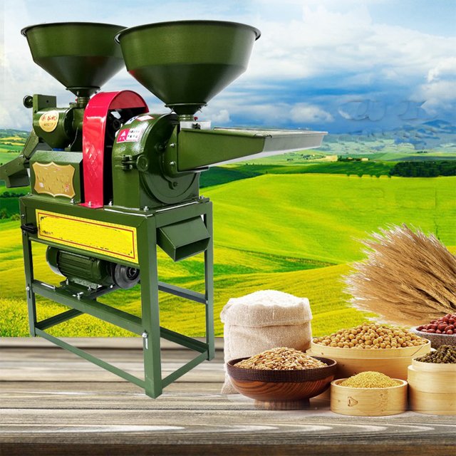High Quality portable rice and corn miller machine comercial Auto Durable and New Condition for Farm Industries