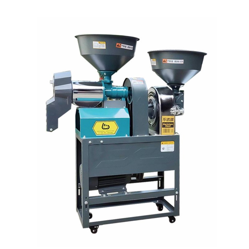 Electric Paddy Rice Milling Machine/ 150kg/h Rice Husk Milling Machine Rice Miller Crusher for Sale