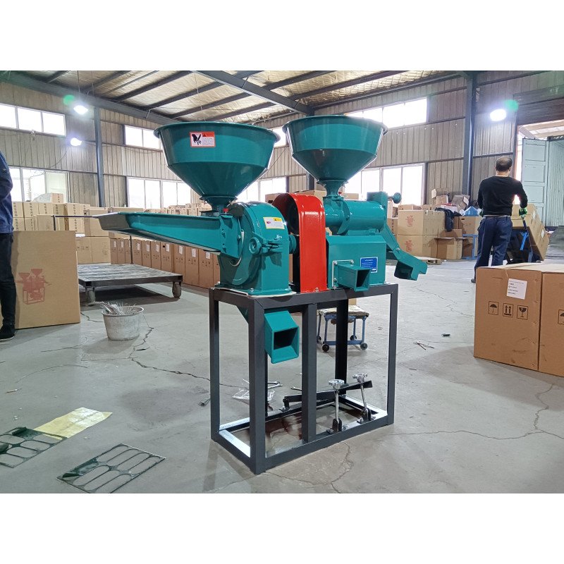 Grain Processing Rice Milling Machine Mini Rice Miller Price Portable Household Rice Maize Miller