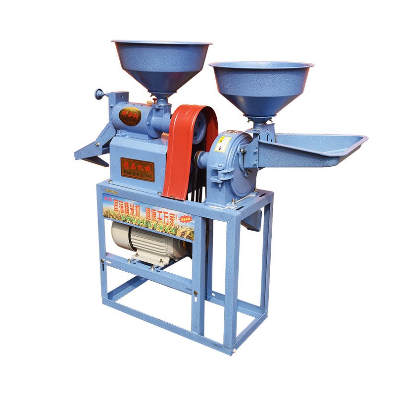 Grain Processing Rice Milling Machine Mini Rice Miller Price Portable Household Rice Maize Miller