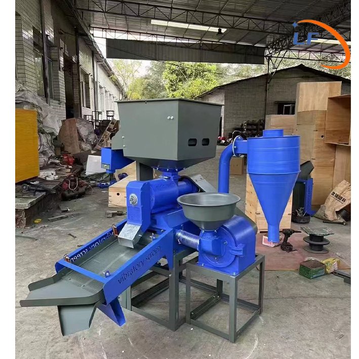 2024 New Design Multi-functional diesel-powered rice milling machine Rice polisher