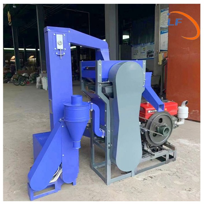 2024 New Design Multi-functional diesel-powered rice milling machine Rice polisher