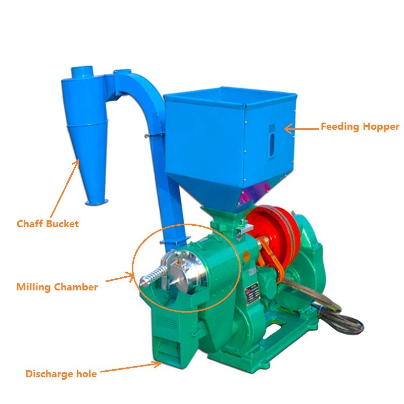 Factory Price Automatic rice milling peeler machine miller plant machine