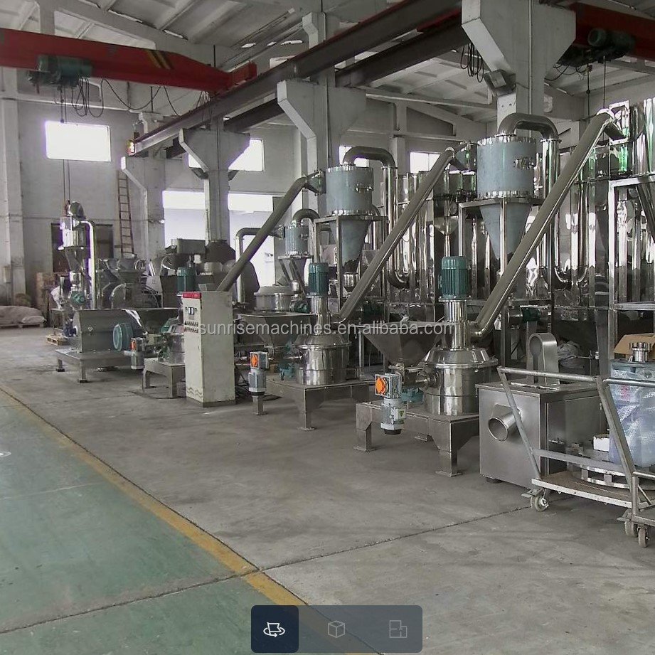 Multi-function Wheat Flour Maize Coarse Food Grains Red Oats Rice Dates Super Fine Powder Grinding Machine Pulverizer