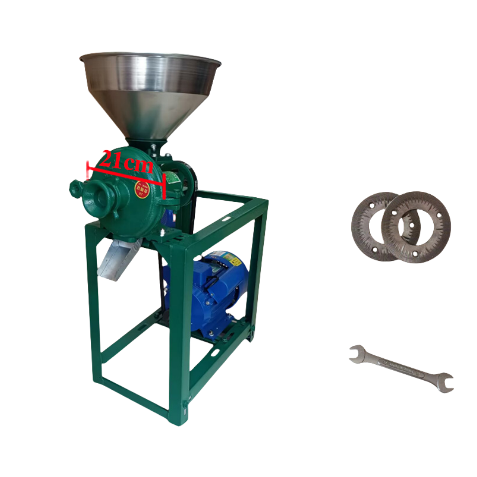 Dry Flour Mill Wet Milk Grinder Corn Maize Grinder Flour Milling Machine Soybean Rice Grinding Miller Nut Butter