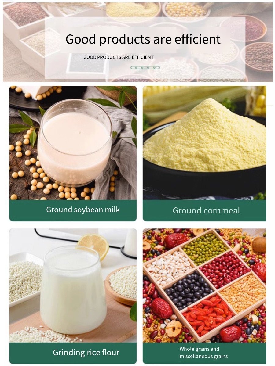 Dry Flour Mill Wet Milk Grinder Corn Maize Grinder Flour Milling Machine Soybean Rice Grinding Miller Nut Butter