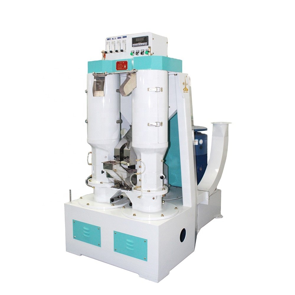 CLJ Made Rice Mill Machine MPGL16 Vertical Double Roller Rice Polisher Silky Polisher Mist Whitener for Indonesia