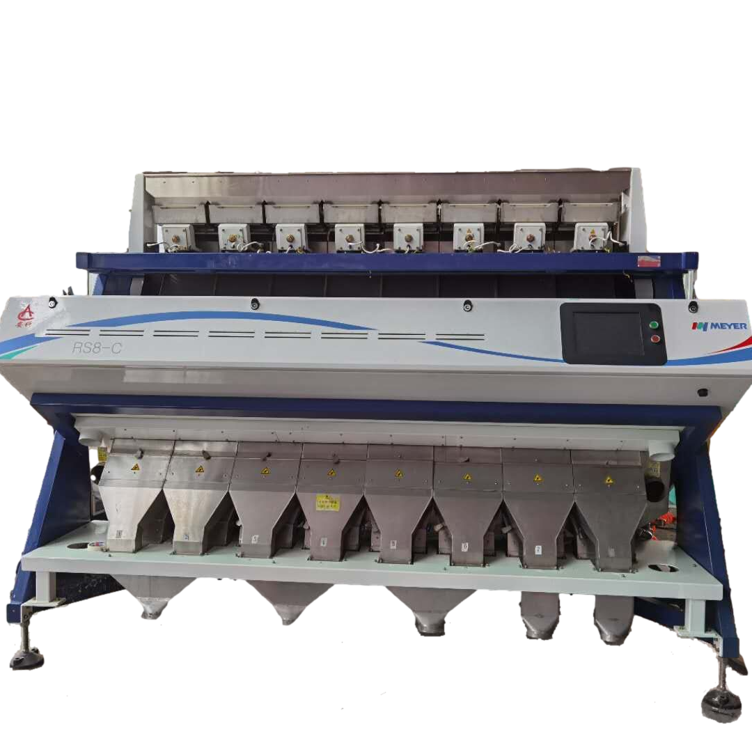 2021 Best Price Old Used Meyer Color Sorter Machine For rice Grain Bean 8 Chutes RS8-C